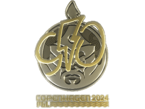 Sticker | 910 (Gold) | Copenhagen 2024