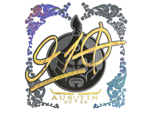 Sticker | 910 (Holo) | Austin 2025