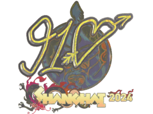 Sticker | 910 (Holo) | Shanghai 2024