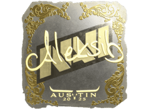 Sticker | Aleksib (Gold) | Austin 2025