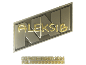 Sticker | Aleksib (Gold) | Copenhagen 2024