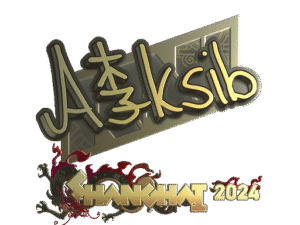 Sticker | Aleksib (Gold) | Shanghai 2024