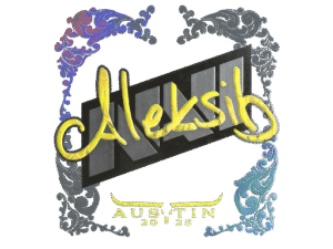 Sticker | Aleksib (Holo) | Austin 2025