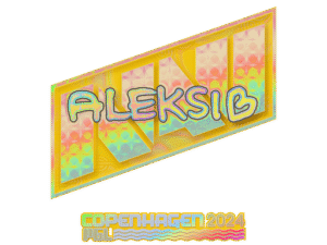 Sticker | Aleksib (Holo) | Copenhagen 2024
