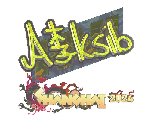 Sticker | Aleksib (Holo) | Shanghai 2024
