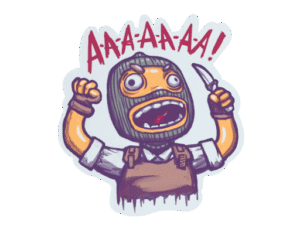 Sticker | Angry T