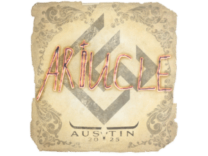 Sticker | Ariucle | Austin 2025
