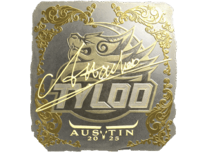 Sticker | Attacker (Gold) | Austin 2025