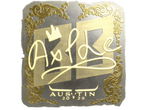 Sticker | Ax1Le (Gold) | Austin 2025