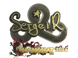 Sticker | Ax1Le (Gold) | Shanghai 2024