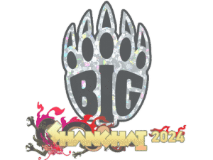Sticker | BIG (Glitter) | Shanghai 2024