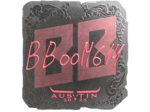 Sticker | Boombl4 (Foil) | Austin 2025