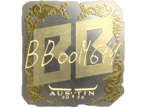 Sticker | Boombl4 (Gold) | Austin 2025