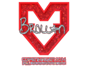 Sticker | Brollan (Glitter) | Copenhagen 2024