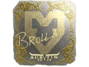 Sticker | Brollan (Gold) | Austin 2025
