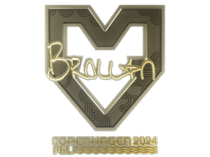Sticker | Brollan (Gold) | Copenhagen 2024