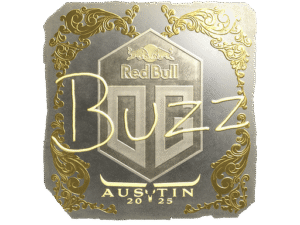 Sticker | Buzz (Gold) | Austin 2025