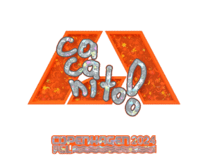 Sticker | CacaNito (Glitter) | Copenhagen 2024