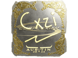 Sticker | Cxzi (Gold) | Austin 2025