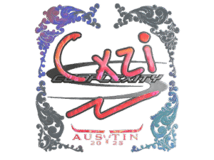 Sticker | Cxzi (Holo) | Austin 2025