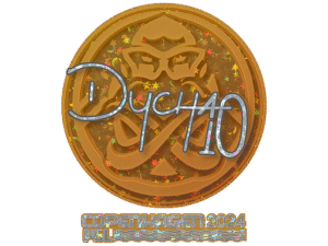 Sticker | Dycha (Glitter) | Copenhagen 2024