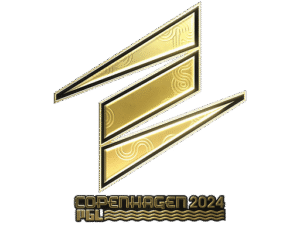 Sticker | ECSTATIC (Gold) | Copenhagen 2024