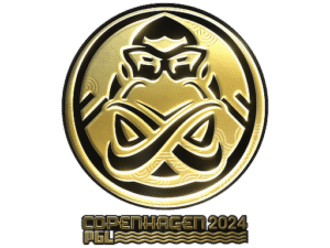 Sticker | ENCE (Gold) | Copenhagen 2024