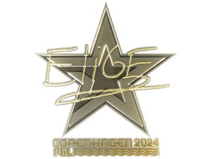 Sticker | EliGE (Gold) | Copenhagen 2024