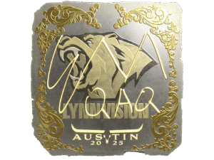Sticker | EmiliaQAQ (Gold) | Austin 2025
