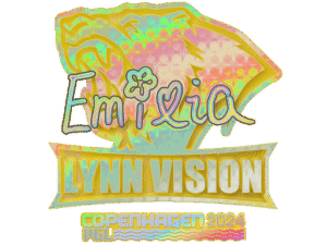 Sticker | EmiliaQAQ (Holo) | Copenhagen 2024