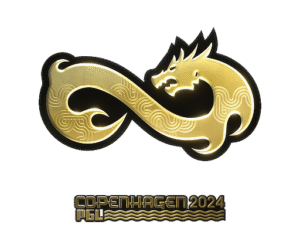 Sticker | Eternal Fire (Gold) | Copenhagen 2024
