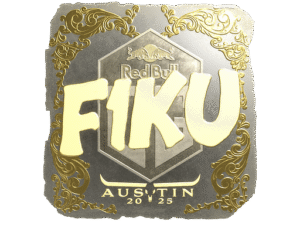 Sticker | F1KU (Gold) | Austin 2025