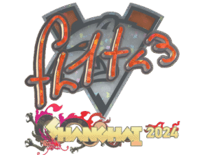 Sticker | FL1T (Glitter) | Shanghai 2024