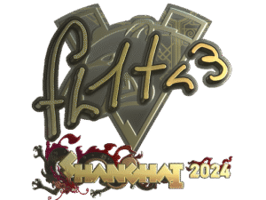 Sticker | FL1T (Gold) | Shanghai 2024