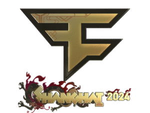 Sticker | FaZe Clan (Gold) | Shanghai 2024
