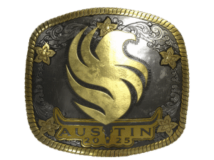 Sticker | Falcons (Gold) | Austin 2025
