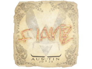 Sticker | FlameZ | Austin 2025