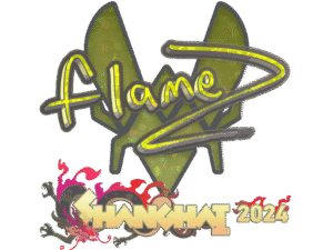 Sticker | FlameZ (Glitter) | Shanghai 2024