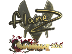 Sticker | FlameZ (Gold) | Shanghai 2024