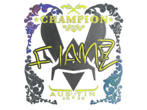 Sticker | FlameZ (Holo, Champion) | Austin 2025