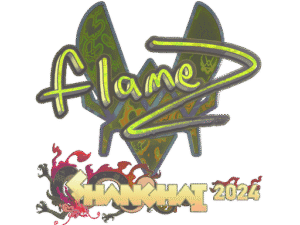 Sticker | FlameZ (Holo) | Shanghai 2024