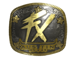 Sticker | Fluxo (Gold) | Austin 2025