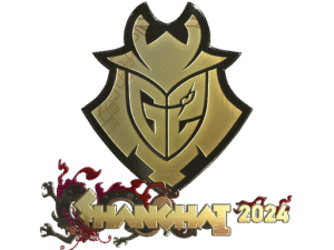 Sticker | G2 Esports (Gold) | Shanghai 2024