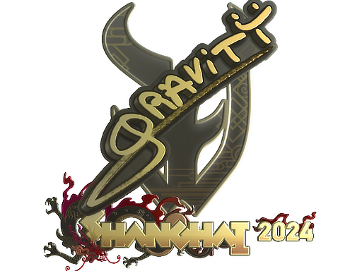 Sticker | Graviti (Gold) | Shanghai 2024
