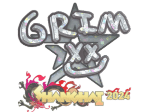 Sticker | Grim (Glitter) | Shanghai 2024