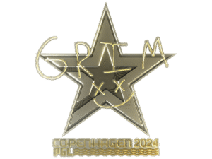 Sticker | Grim (Gold) | Copenhagen 2024