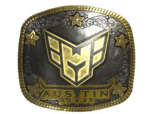 Sticker | HEROIC (Gold) | Austin 2025