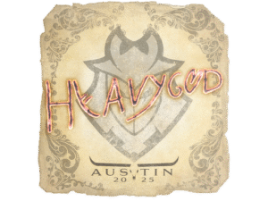 Sticker | Heavygod | Austin 2025
