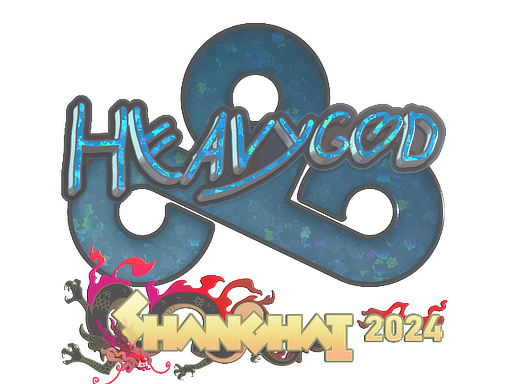 Sticker | Heavygod (Glitter) | Shanghai 2024