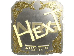 Sticker | HexT (Gold) | Austin 2025